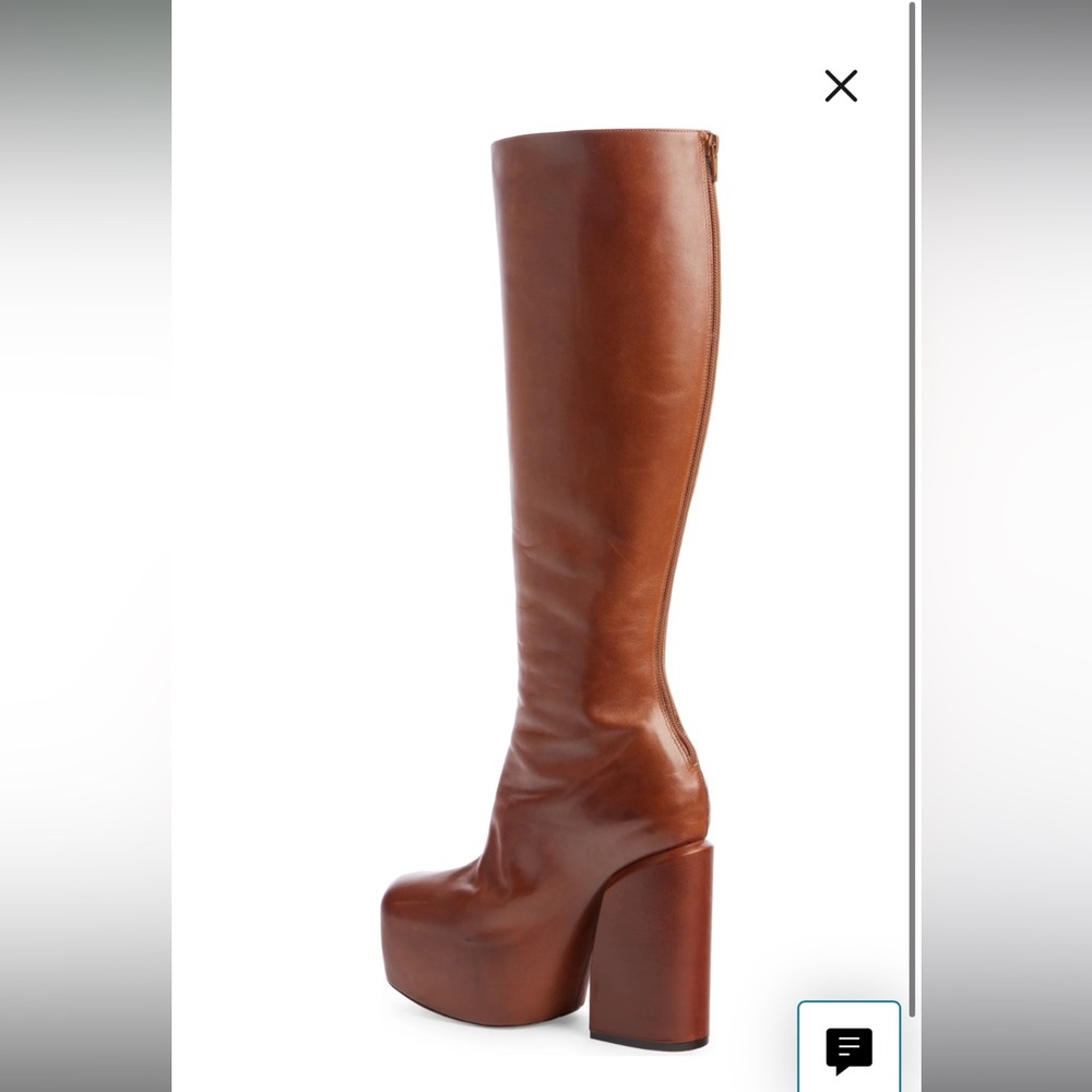 🎊💖🎊💖HOST PIC🎊🎊🎊🎊Dries Van Noten Show Knee High Platform Boots 38 - Picture 3 of 5